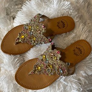 Jeweled Sandles ✨